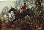 unknow artist Classical hunting fox, Equestrian and Beautiful Horses, 091. USA oil painting artist